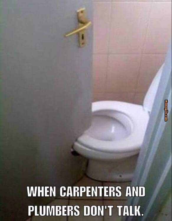When tradesmen don't talk 
