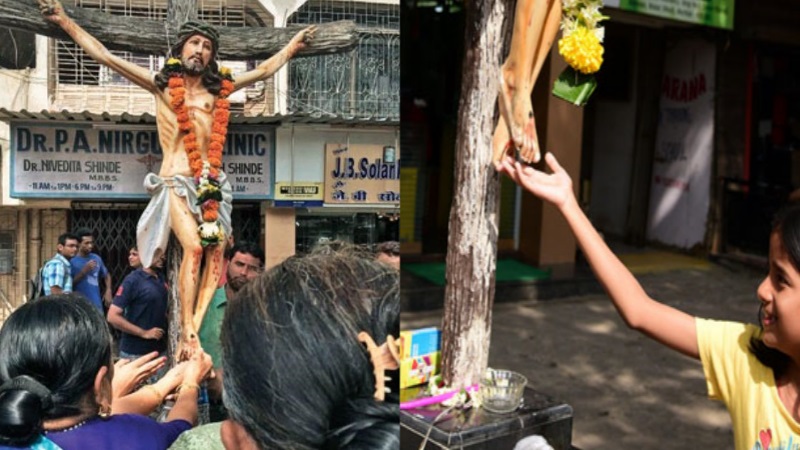 The Weeping Statue of Jesus